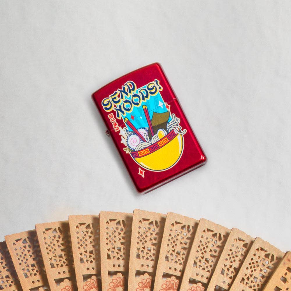 Lifestyle image of Noodle Design Windproof Lighter